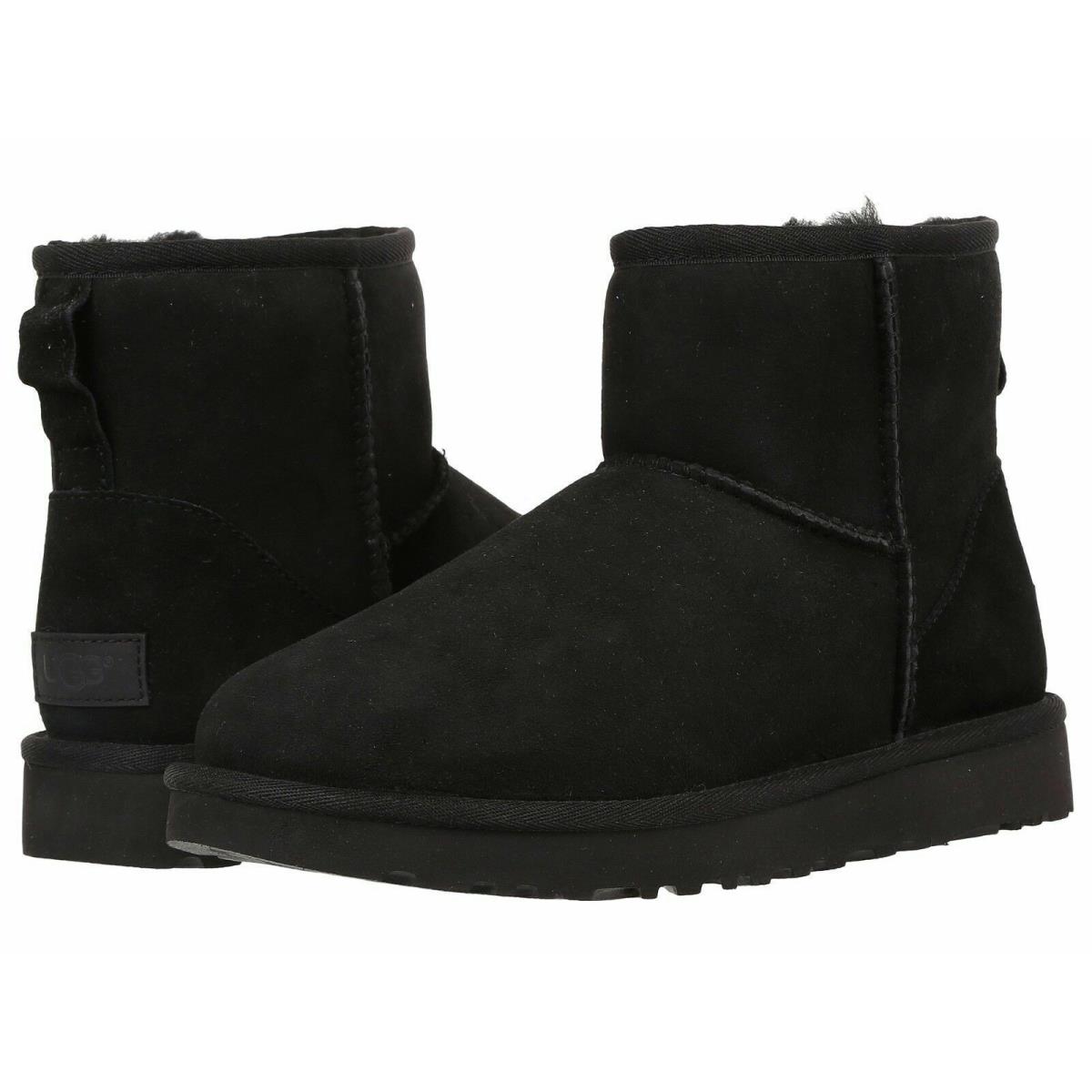 Authentic Ugg Classic Women`s Mini II Boots Shoes 1016222 Black Sizes 5