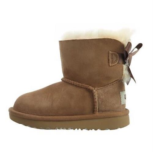 Ugg Mini Bailey Bow Ii Toddlers Style : 1017397t-CHE - Chestnut