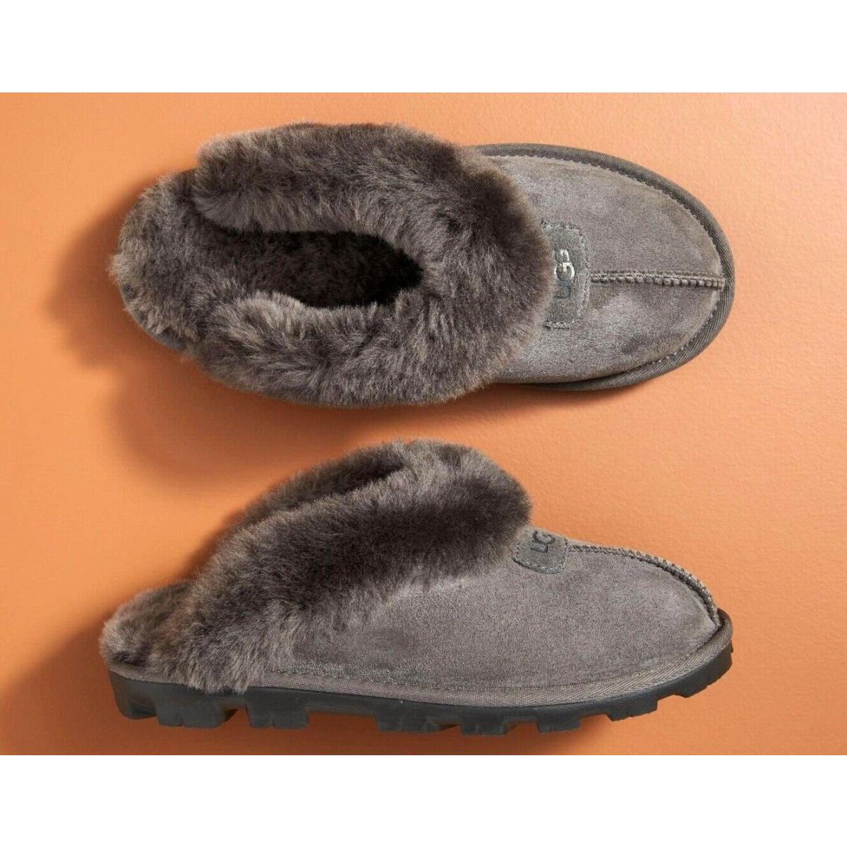 Women`s Shoes Ugg Brand 5125 Classic Comfy Coquette Slippers Grey