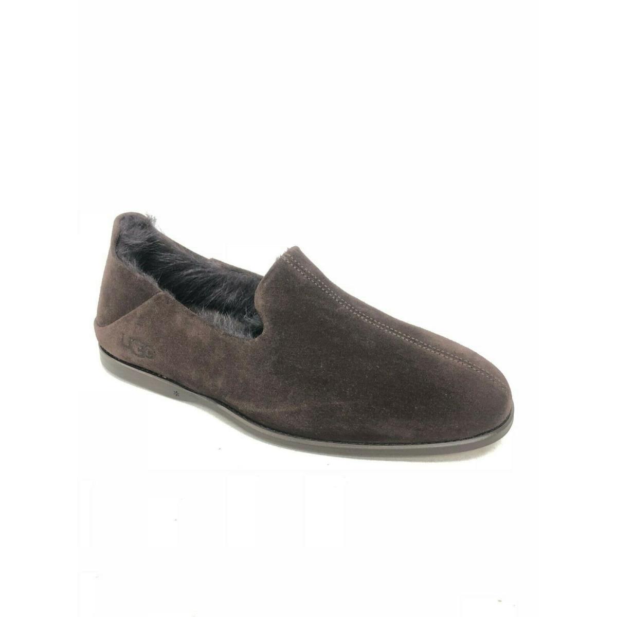 Ugg Australia Women`s Chateau Slippers Shoes Stout Brown Suede Toscana 1107791