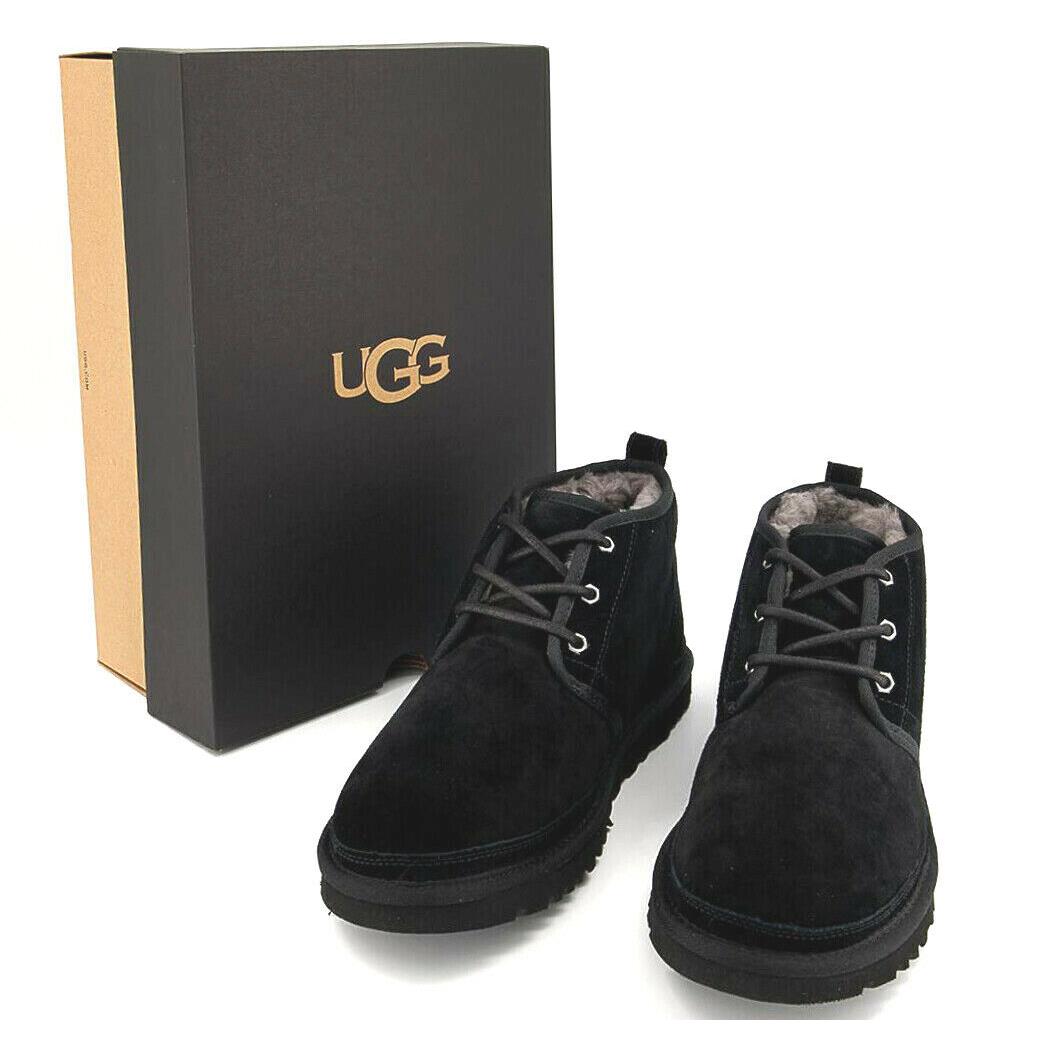 Ugg Men`s Iconic Neumel Chukka Boots Shoes Black 3236