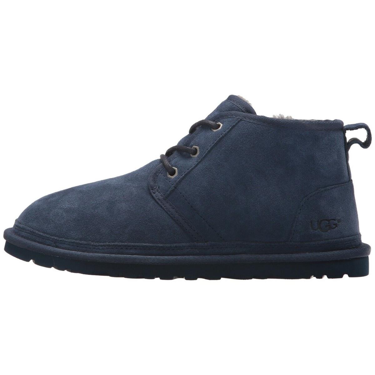 Ugg Brand Men`s Neumel Chukka Boots Shoes Black Chestnut Blue