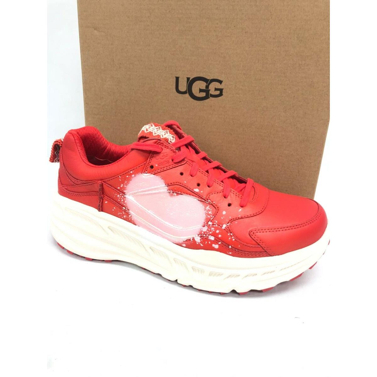 Ugg Australia CA805 X Valentine Sneaker All Gender Red Shoes 1116117 Men`s 10