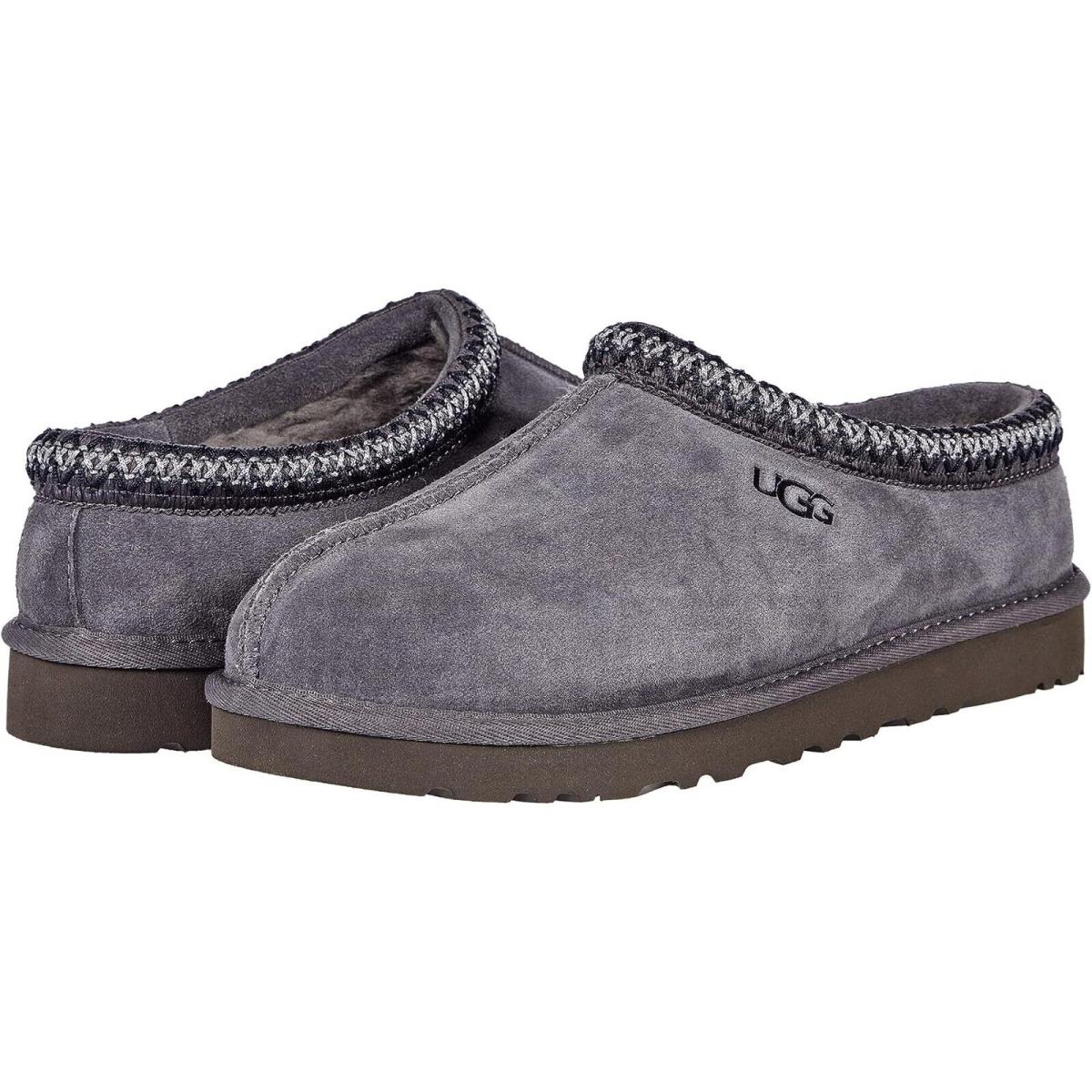 Ugg Men`s Tasman Slipper Shoe with Box 5950 Dark Grey