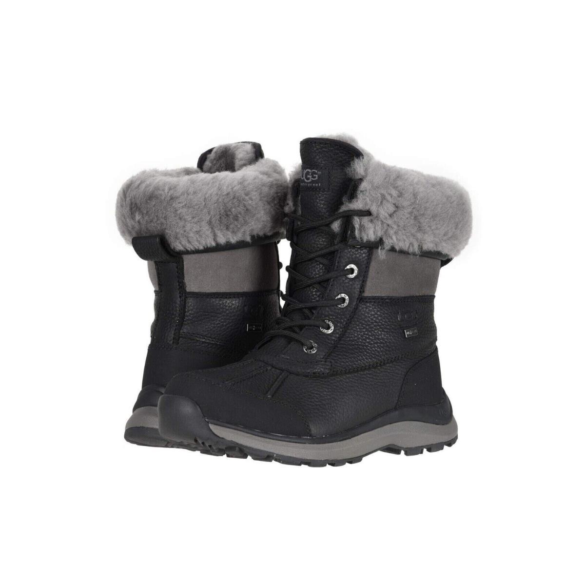 Women`s Shoes Ugg Adirondack Iii Leather/suede Winter Boots 1095141 Black 6.5/6