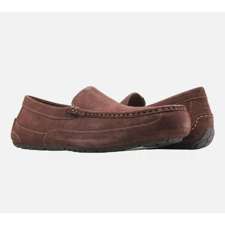 Ugg Australia Men`s Alder Slip-on Loafer Espresso Brown Slippers 1003419 Size 8