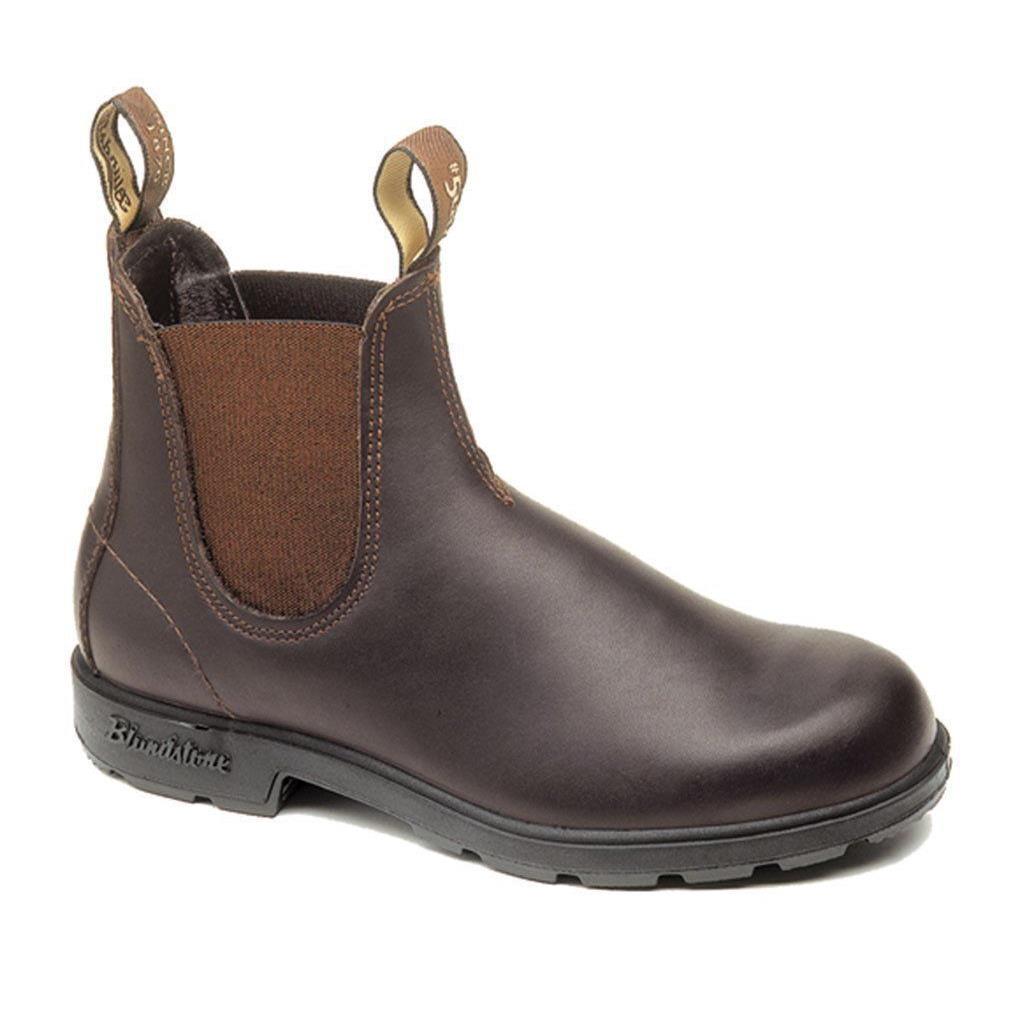 Blundstone Style 500 Stout Brown Premium Leather Boots For Men