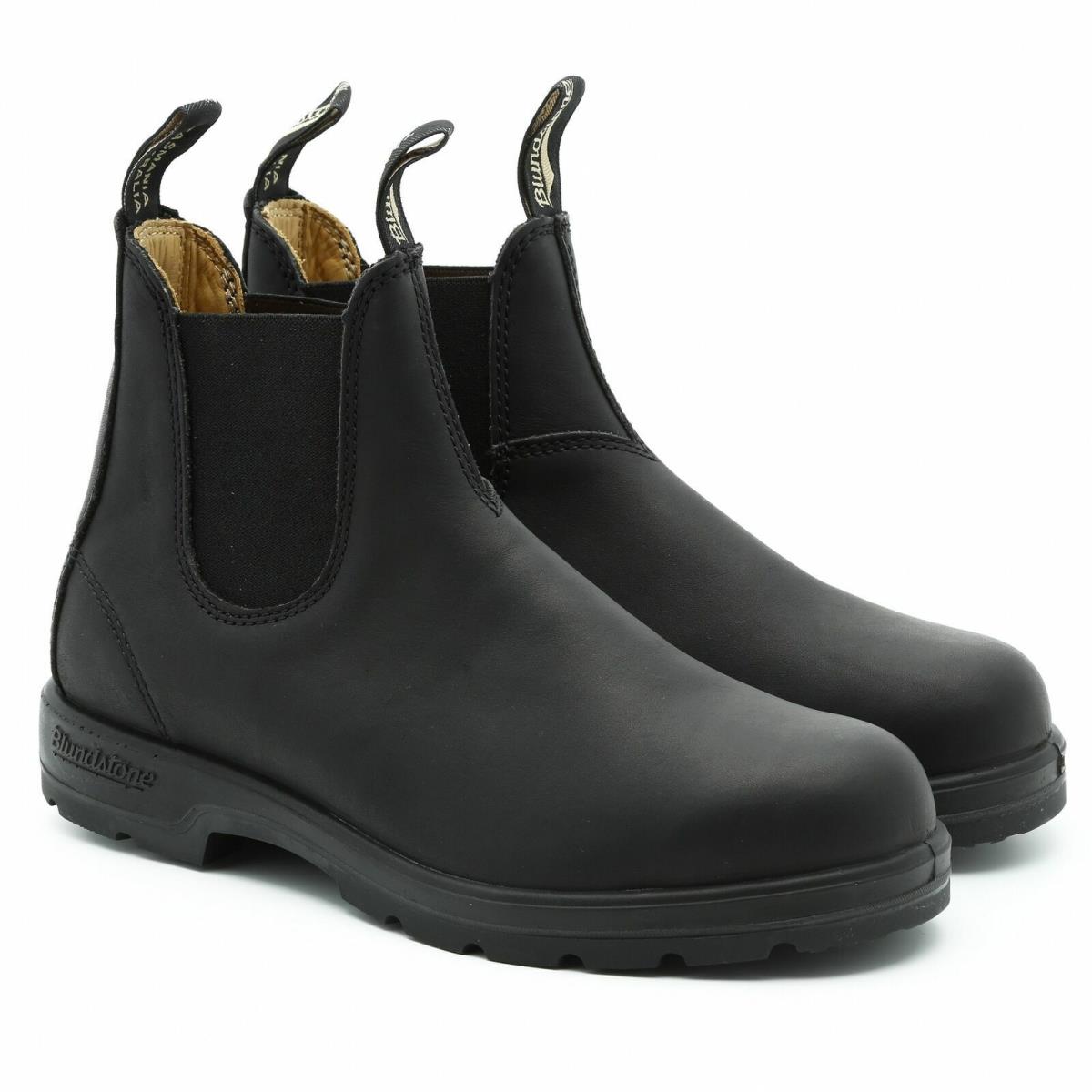 Blundstone 558 Chelsea Black Leather Boots For Women