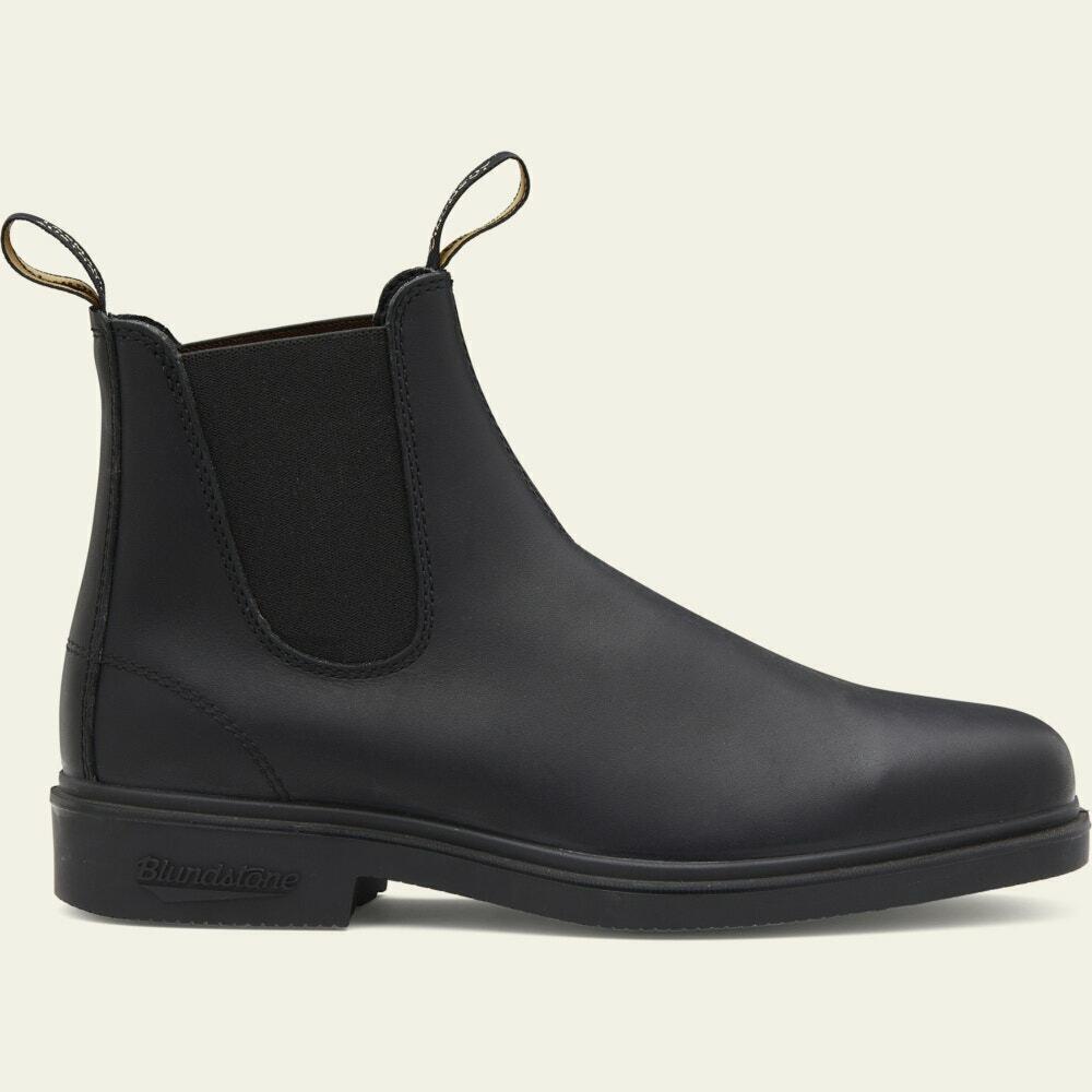 Blundstone 068 Dress Black Leather Chelsea Boots Women`s