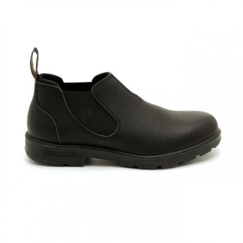Blundstone Style 1611 Black Leather Slip On Boots/shoes For Men