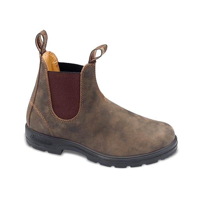 Blundstone Classics Premium Leather Unisex Boots 558 585 550 Rustic Brown