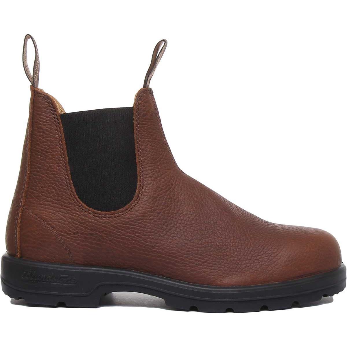Blundstone 1445 Leather Lined In Pebbled Brow In Brown Size US 7 - 13
