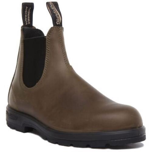 Blundstone 2052 In Dark Green Eva Sole Slipon Chelsea Boots Size US 4 - 12 - DARK GREEN