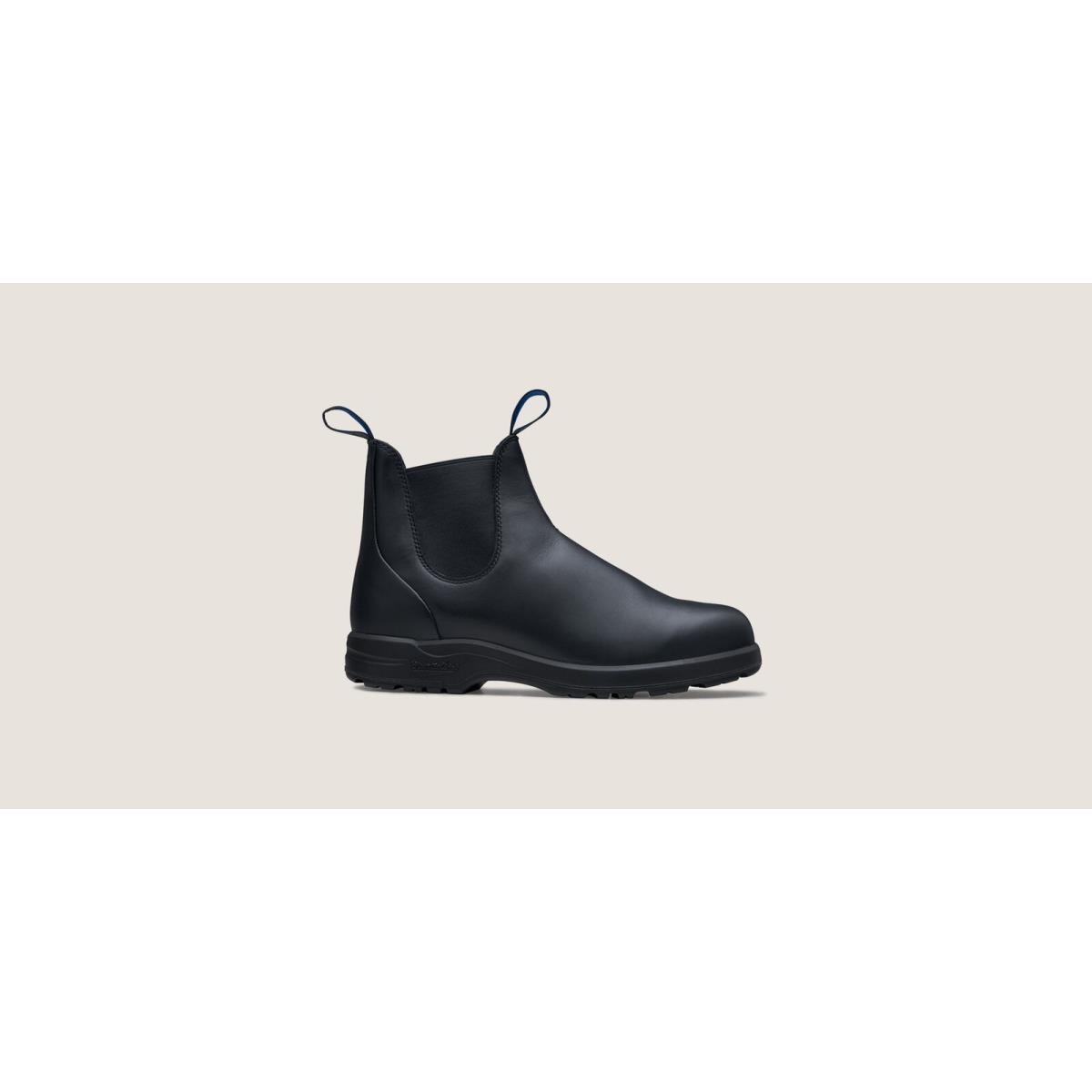 Blundstone Men`s Chelsea Steel Shank Black Waterproof Leather Boot 2241