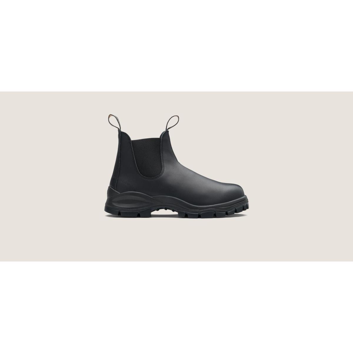 Blundstone Men`s Chelsea Steel Shank Black Water-resistant Leather Boot 2240