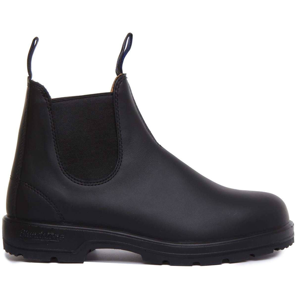 Blundstone 566 Mens Slip On Leather Chelsea Boots In Black Size US 7 - 13 BLACK