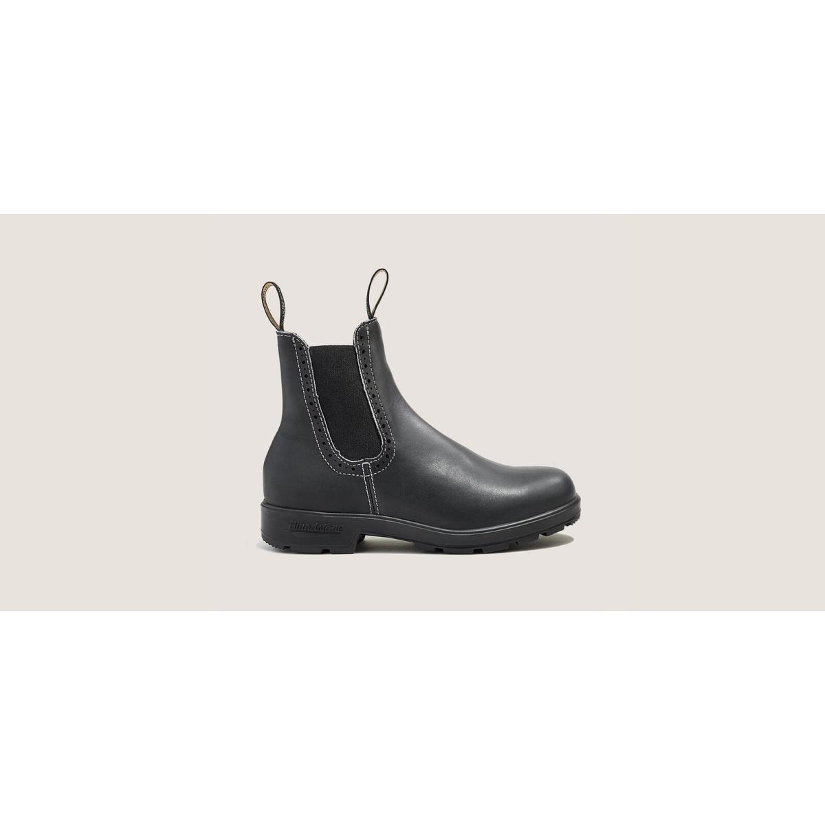 Blundstone Women`s Chelsea Black Water-resistant Lightweight Leather Boot 1448