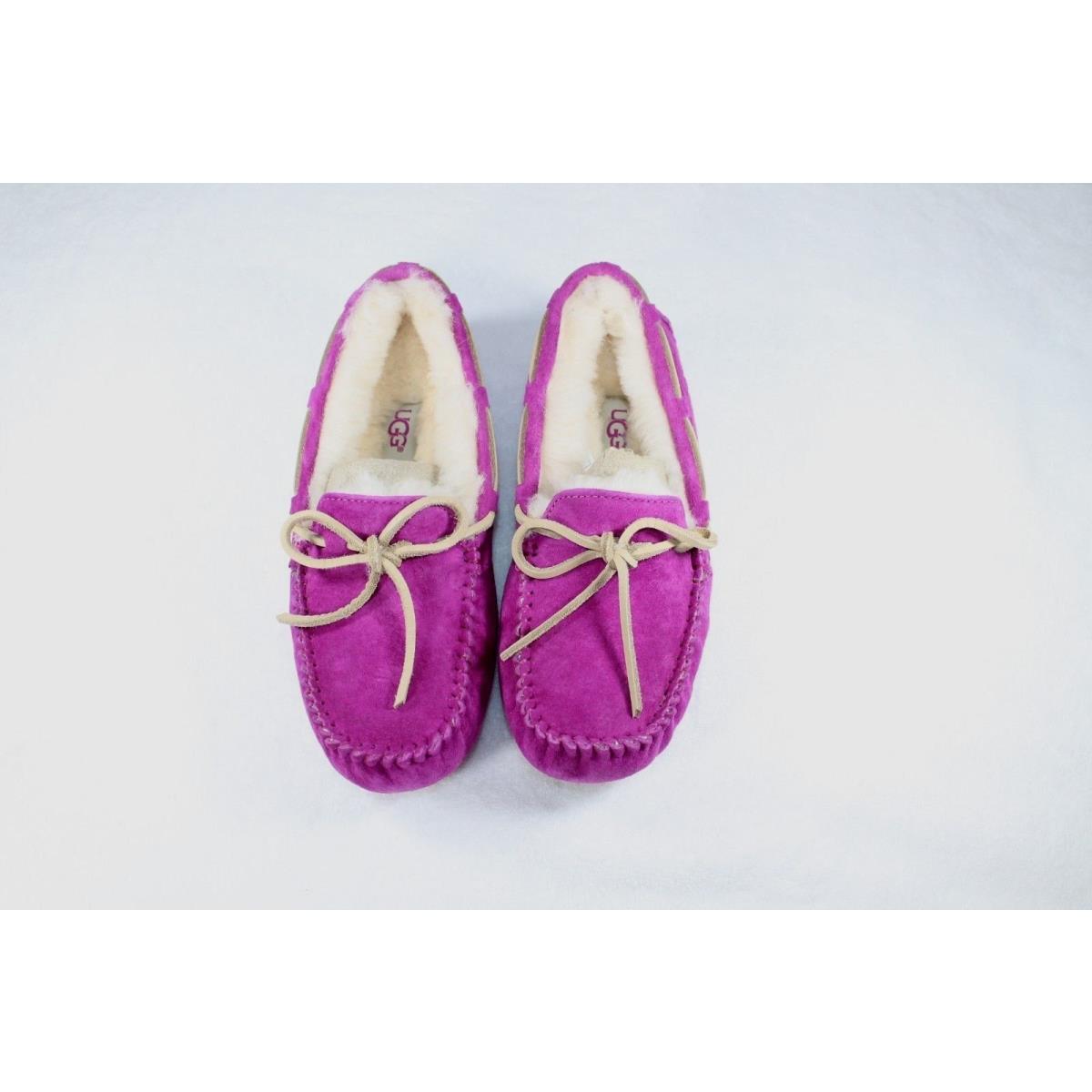 Ugg Australia Dakota Magenta Rose 5612 Slippers House Shoe Sheepskin Shearling 5