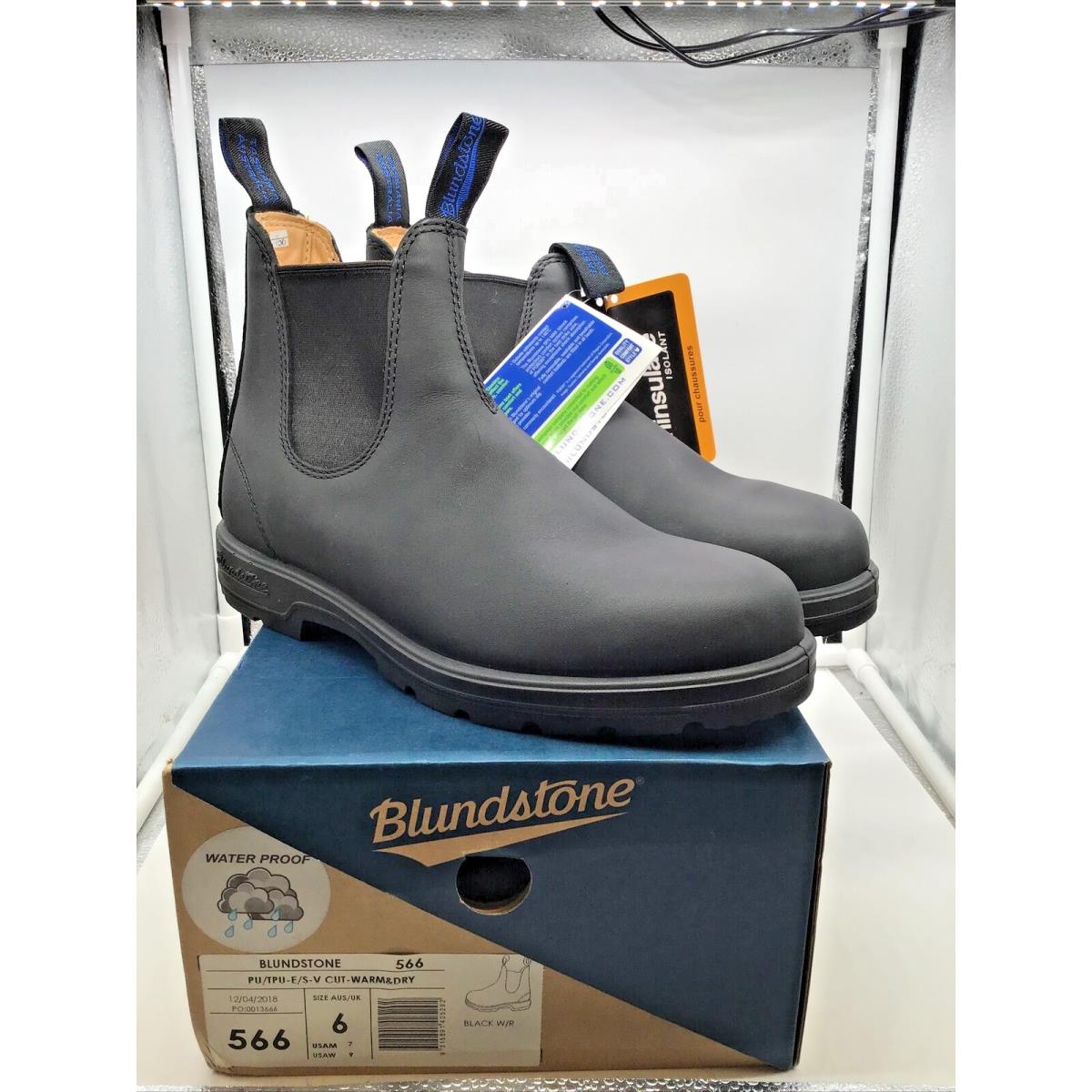 Blundstone 566 Black Boots Size 9