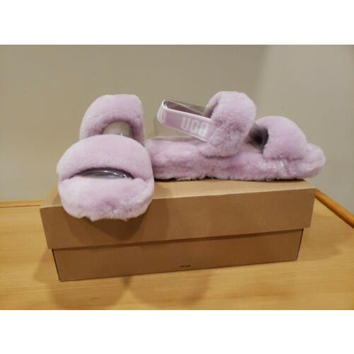 Ugg OH Yeah Slide Sheepskin Slipper Sandals Womens Shoes 1107953 Catr 7