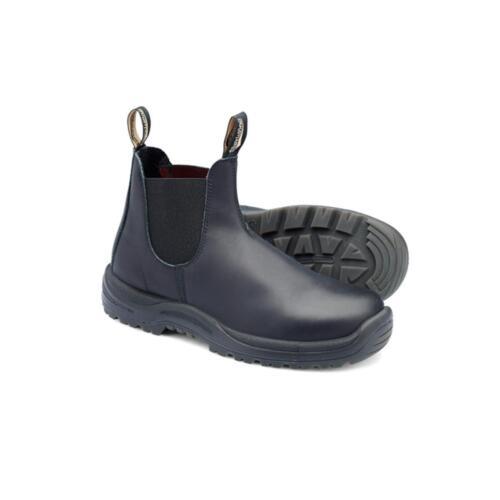 Blundstone 179-080 Steel Toe Slip-on Elastic Side Boots w/ Kick Guard US9/AU8.5