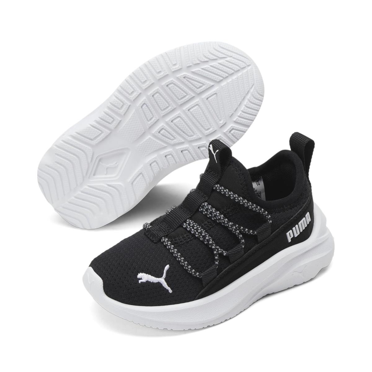 Children Unisex Shoes Puma Kids One4All Slip-on Toddler - Puma Black/Puma White