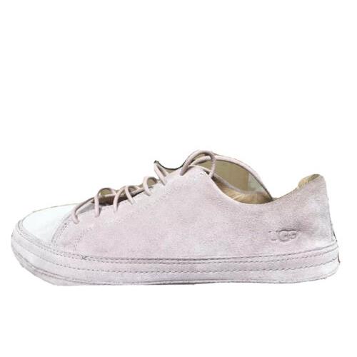 Ugg Blake Suede Sneaker Dusk Pink 1019109 Lace-up Tennis Shoe Size 8.5