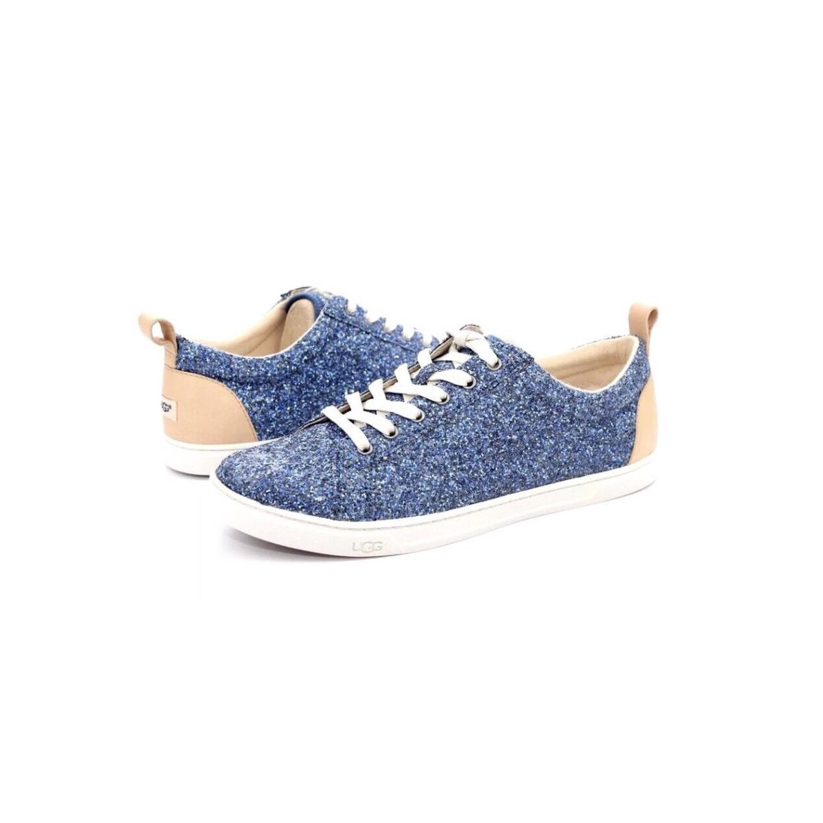 Ugg Karine Chunky Glitter Blue Multi Tennis Shoes US Size 5.5 Womens - Blue Multi