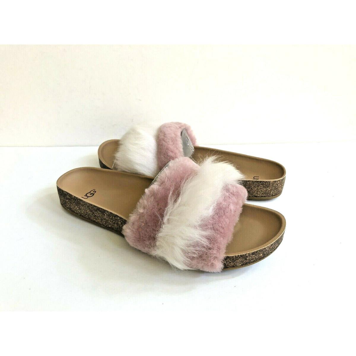 Ugg Diane Wisp Pink Dawn Toscana Fluffie Slide Slipper US 11 / EU 42 / UK 9