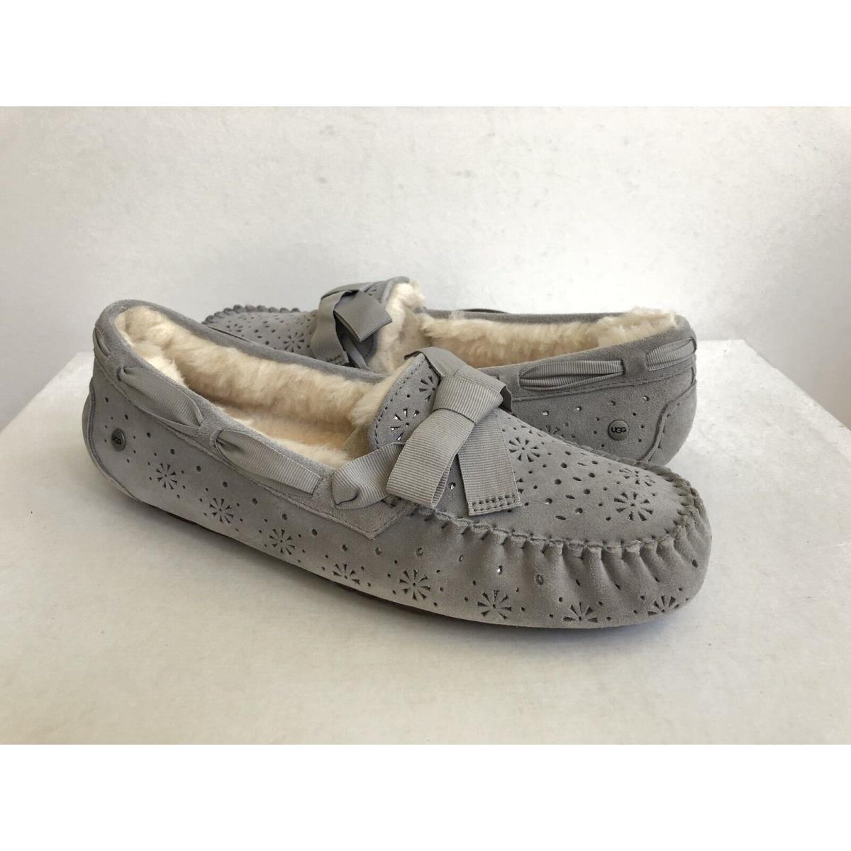 Ugg Dakota Sunshine Perf Seal Shearling Lined Slippers US 5 / EU 36 / UK 3.5