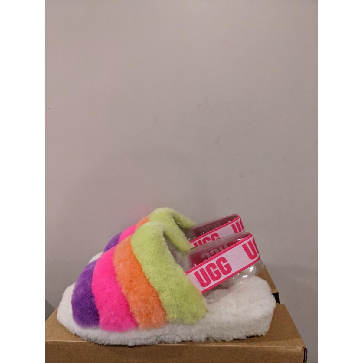 Ugg Australia Women`s Fluff Yeah Slide Slipper Size 8