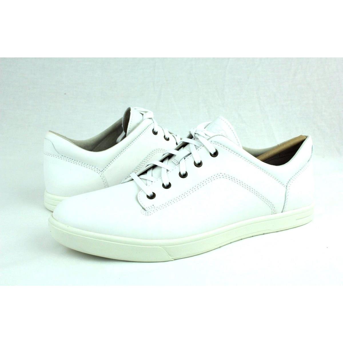 Ugg Bueller White Wall Leather Sneaker Shoes Mens Size 12 US