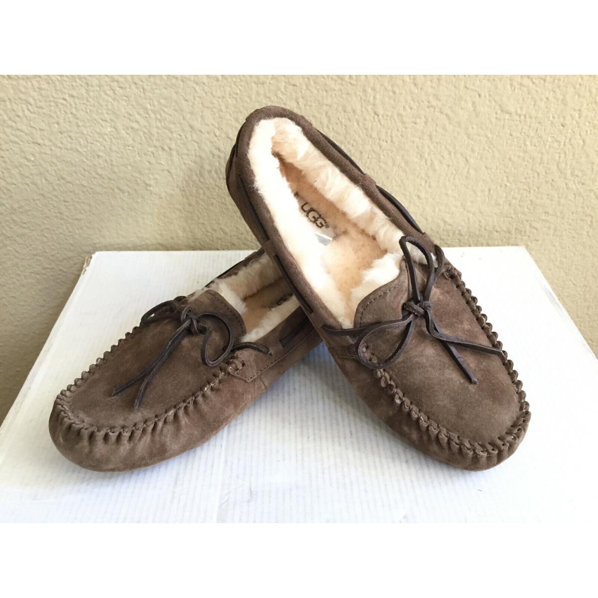 Ugg Dakota Dry Leaf Shearling Lined Slippers Moccasin US 11 / EU 42 / UK 9