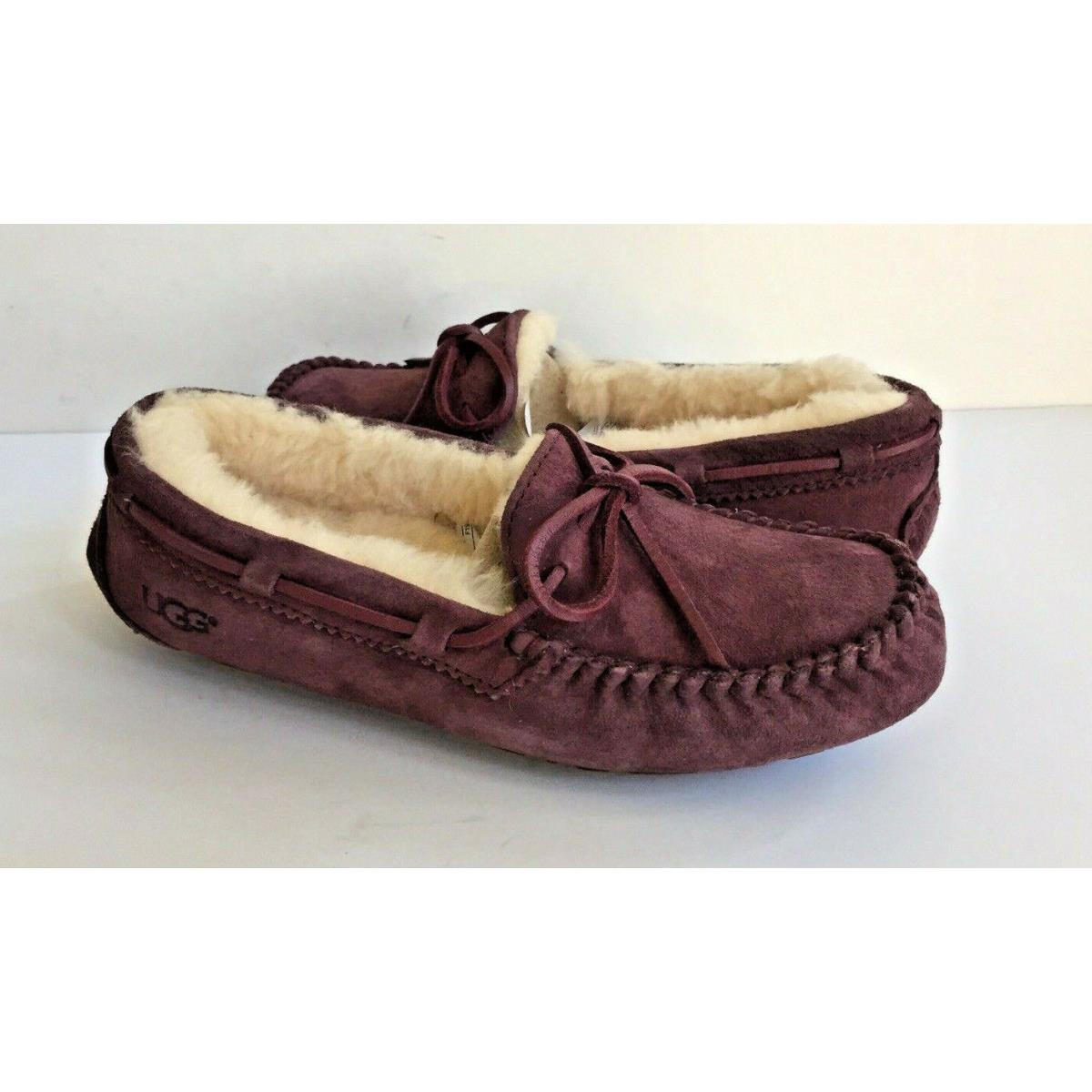 Ugg Dakota Metallic Port Shearling Lined Slippers US 6 EU 37