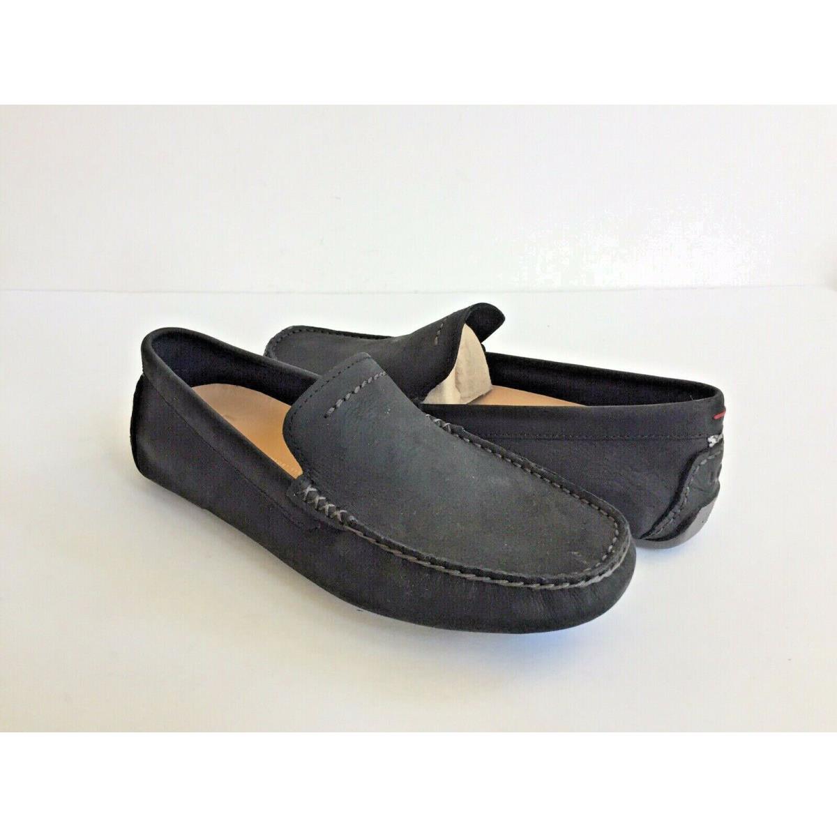 Ugg Henrick Black Leather Loafer Slip ON Shoe US 8 / EU 40.5 / UK 7