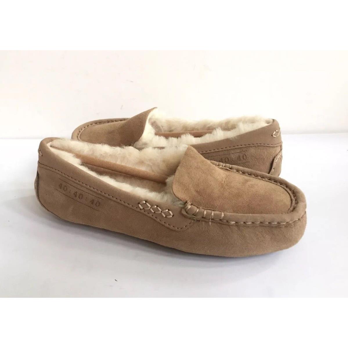 Ugg Ansley 40:40:40 Sand 40TH Anniversary Moccasin Shoe US 12 / EU 43 / UK 10