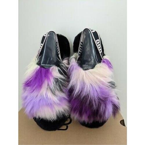 Ugg Australia Womens Fluff Yeah Slide Tie Dye Size 9