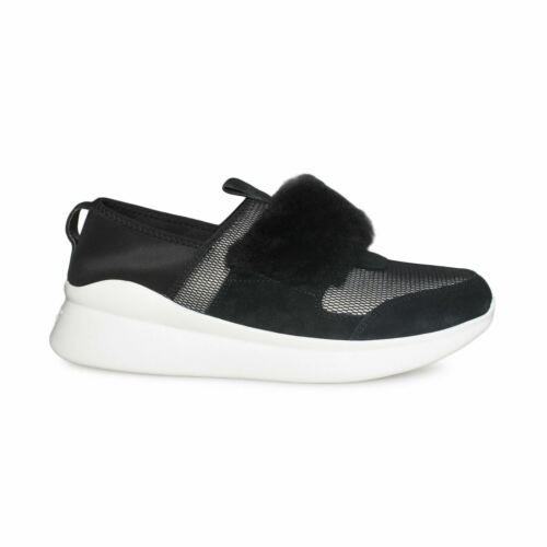 Ugg Pico Black Sheepskin Fashion Sneaker Women`s Shoes Size US 9.5/UK 8