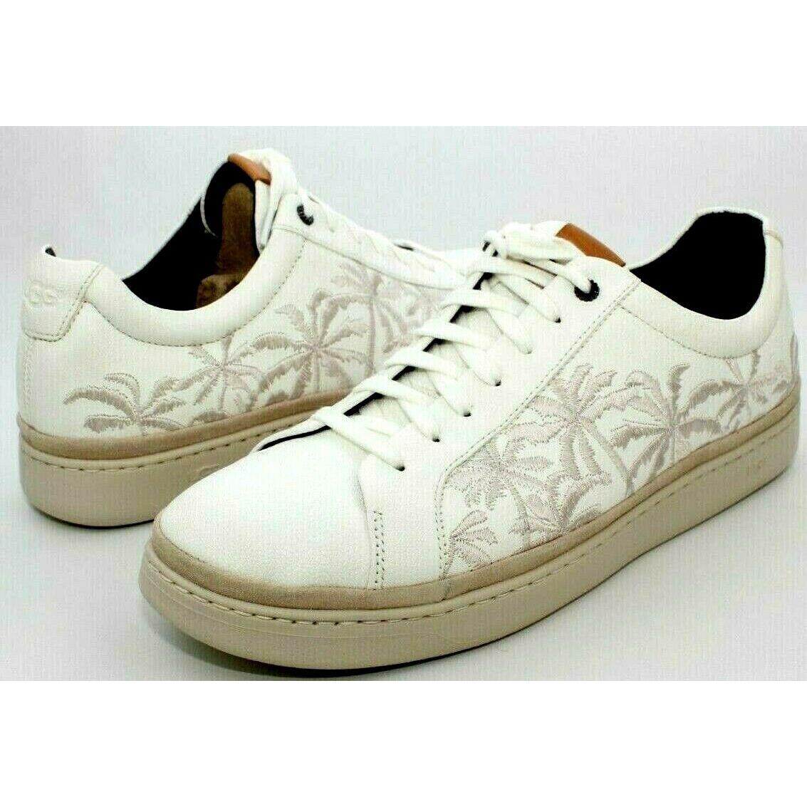 Ugg Cali Sneaker Low Palms Leather Top Fashion Men`s Shoe Lace 1020139 Size 12