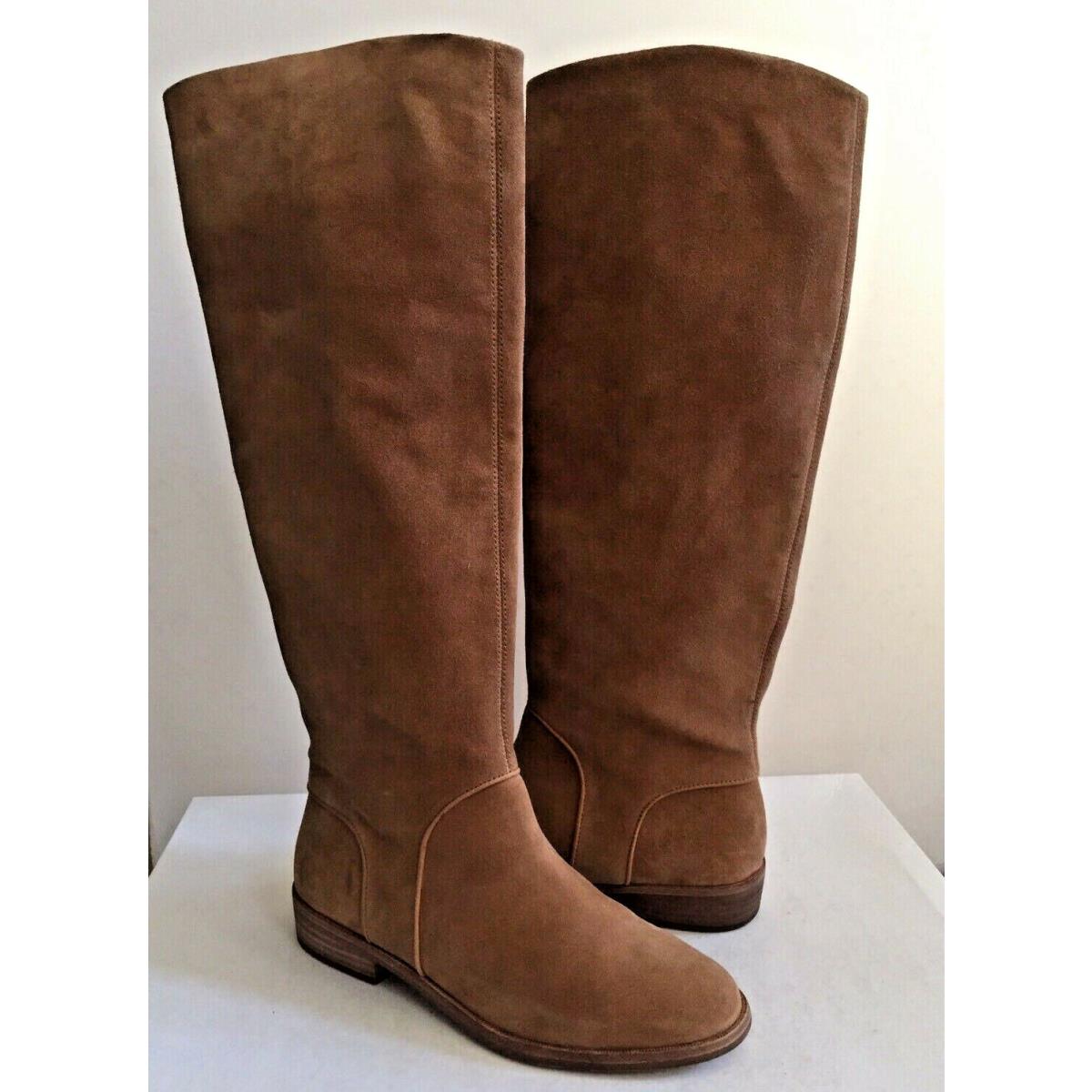 Ugg Gracen Daley Chestnut Tall Leather Equestrienne Boots US 7.5 / EU 38.5 /uk 6