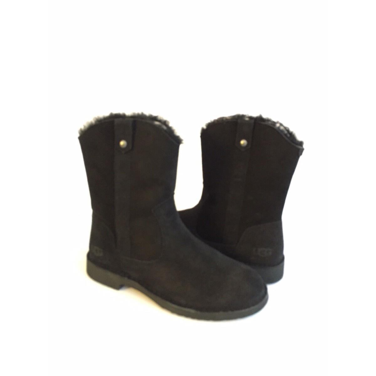 Ugg Larker Black Shearling Lined Water Resistant Boot US 9.5 / EU 40.5 / UK 7.5