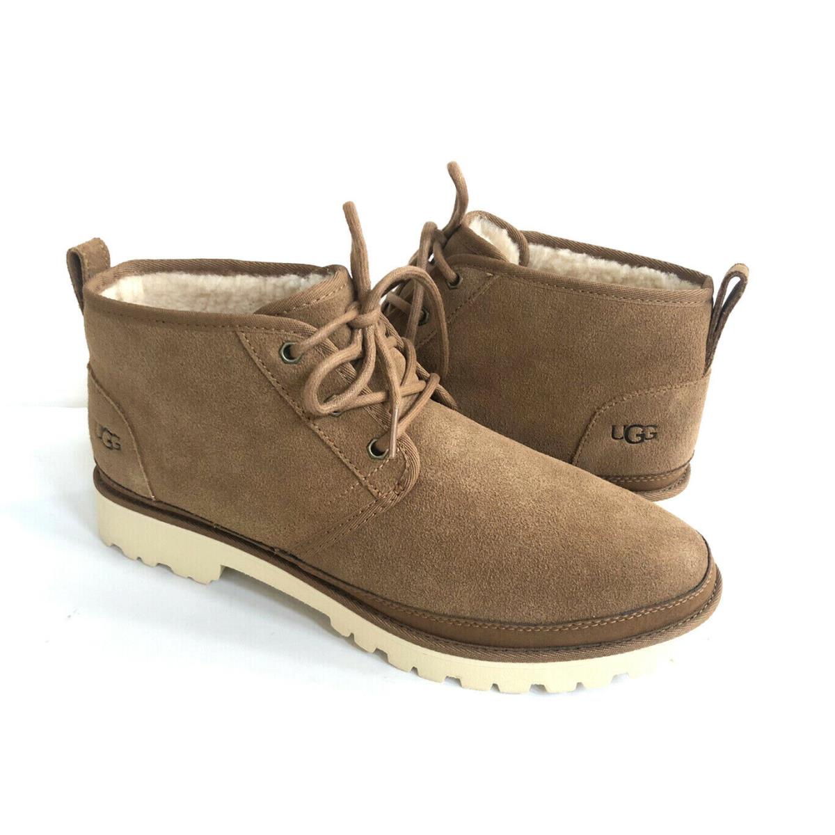 Ugg Men Neuland Chestnut Shearling Lined Suede Shoe US 10 / EU 43 / UK 9