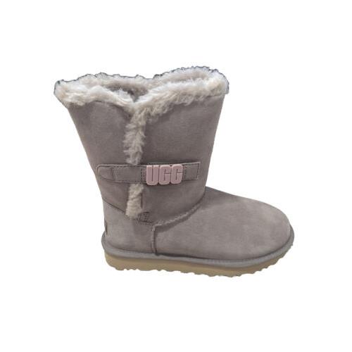 Women`s Shoes Ugg Bailey B2S Sheepskin Boots Oyster Grey Size 6