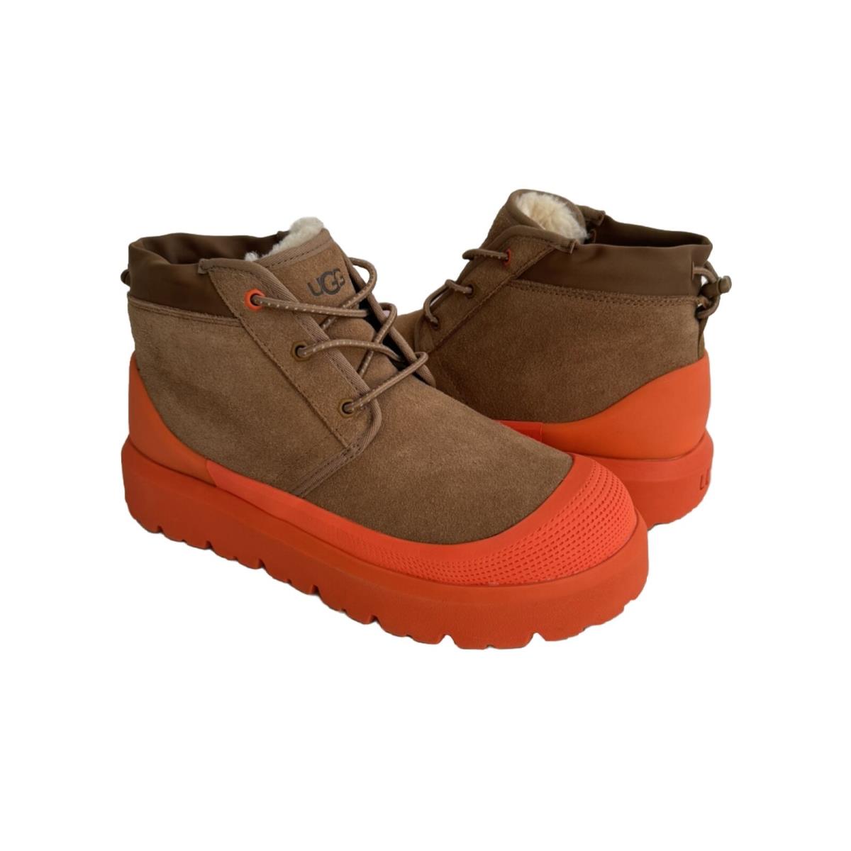 Ugg All Gender Neumel Weather Hybrid Chestnut/orange Shoe Men US 8 / Women US 9