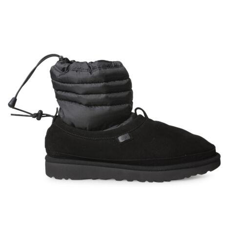 Ugg X Stampd Tasman Tech Black Suede Fashion Winter Men`s Shoes Size US 9