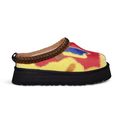 Ugg Tazz Pridepop Pride Shearling Platform Shoes Women`s Slippers Size US 7 - Multicolor