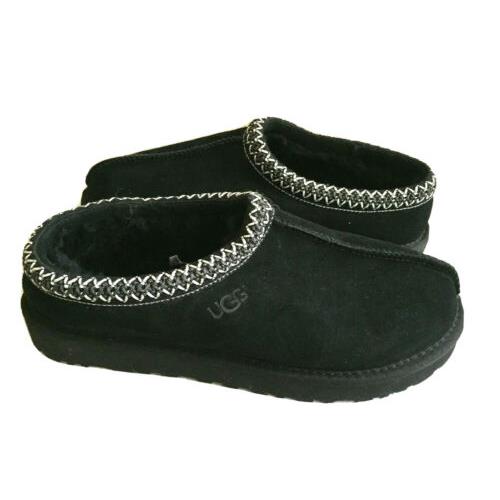 Ugg Men Tasman Black Shearling Lined Moccasin Shoe US 10 / EU 43 / UK 9