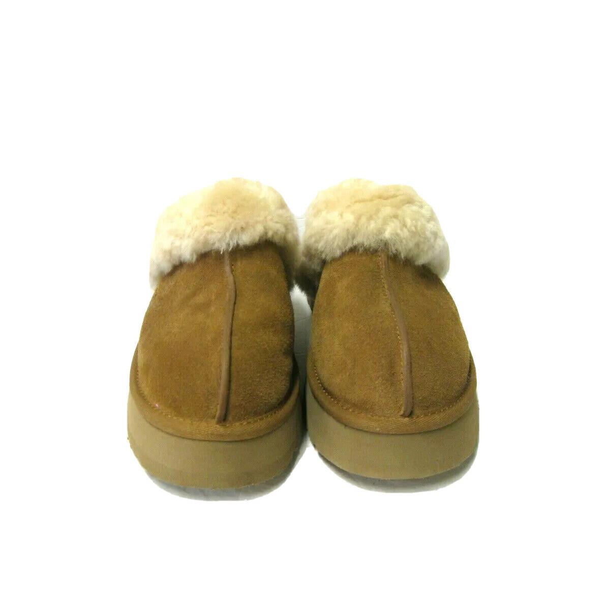 Ugg Disquette Women Slippers Suede Chestnut US 8 /uk 6 /eu 39 - Chestnut