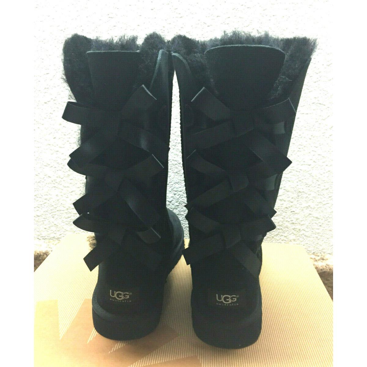 Ugg Bailey Bow Tall Black Kids Youth US 6 -will Fit Women US 8 / EU 39 / UK 6