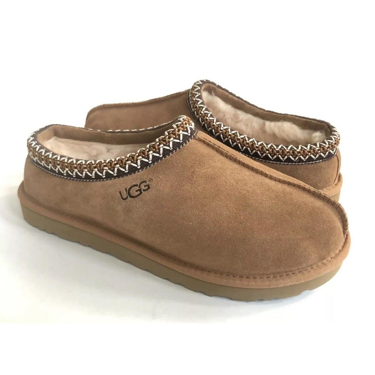 Ugg Women Tasman Chestnut Shearling Lined Moccasin Shoe US 11 / EU 42 / UK 9